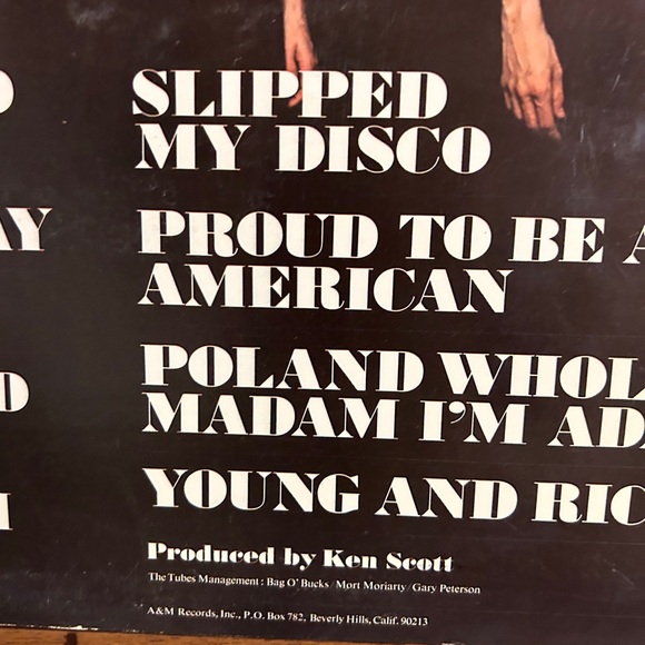 The Tubes~”Young And Rich" Original VINYL LP from 1976 (A&M SP-4580) - Picture 7 of 14